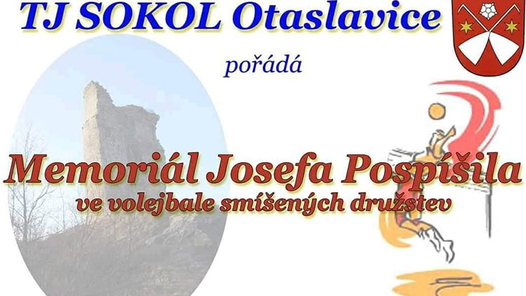 Memoriál Josefa Pospíšila  pro amatérské volejbalisty  se koná už tuto sobotu