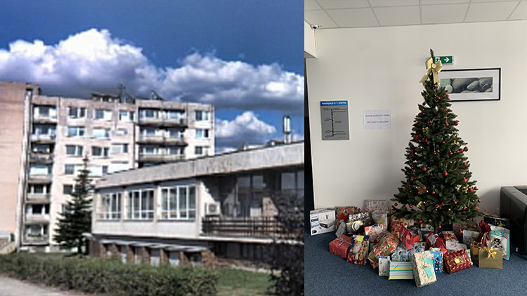 Dárky od vánočního Stromu splněných přání v prostějovské kanceláři  putovaly k seniorům až do Sedlčan