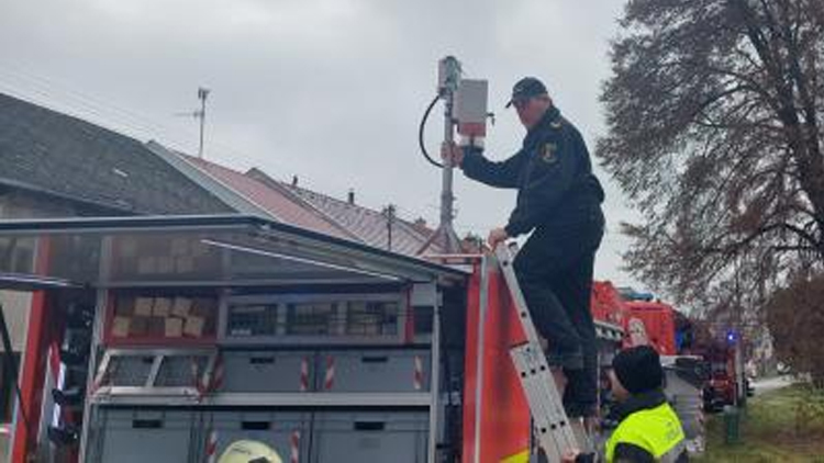 Městská policie testovala mobilní termokameru na cvičení IZS