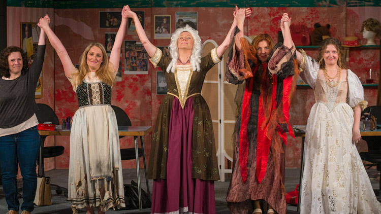 Na Hanáckém divadelním máji  v Němčicích zvítězila Dámská šatna
