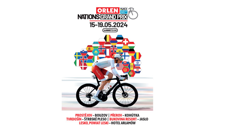 Cyklistický závod ORLEN Nations Grand Prix  2024 odstartuje ve středu v centru Prostějova!