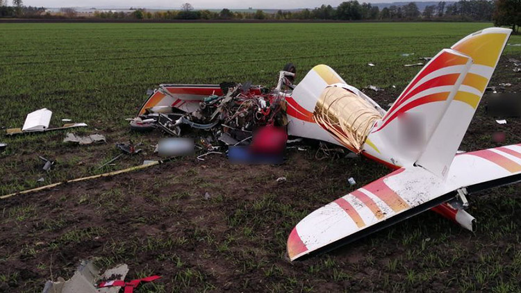 U Olšan se zřítilo letadlo! Pilot nepřežil…