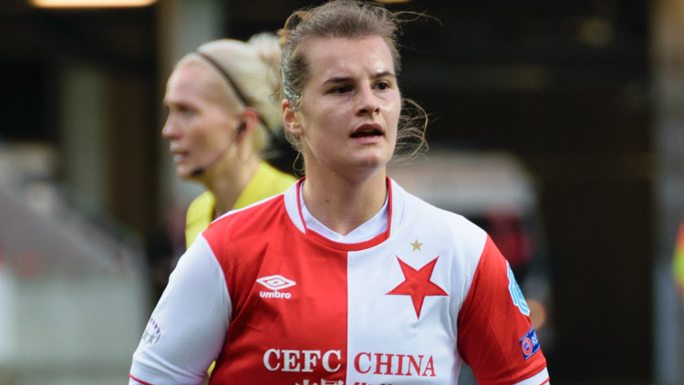 Fotbalistka, která (ne)hrála v Prostějově září:  „Těžcí soupeři? Těším se na ně!“