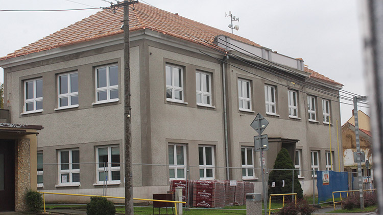 Škola v Hrubčicích se opravuje za 4,5 milionu korun