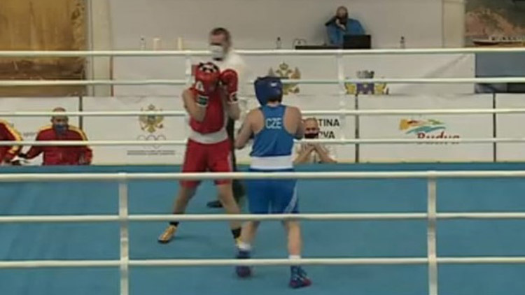 Juniorka Kristýna Václavíková zůstala na ME v boxu  kousek od medaile. 