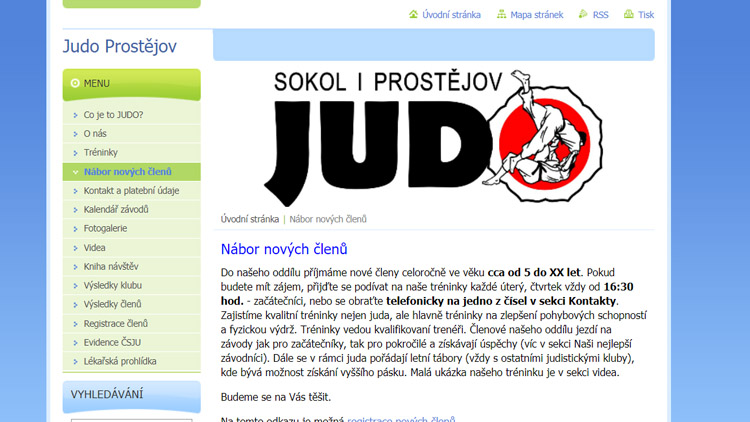 Judisté mají nový web. Nekončící pauza bude znamenat problémy