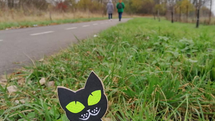 Unikátní kočičí stezku  u Němčic poničil vandal