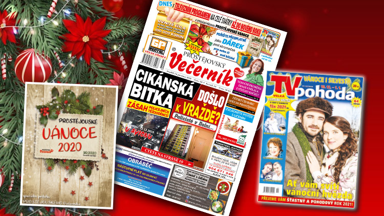 Megavánoční číslo Večerníku je V PRODEJI!