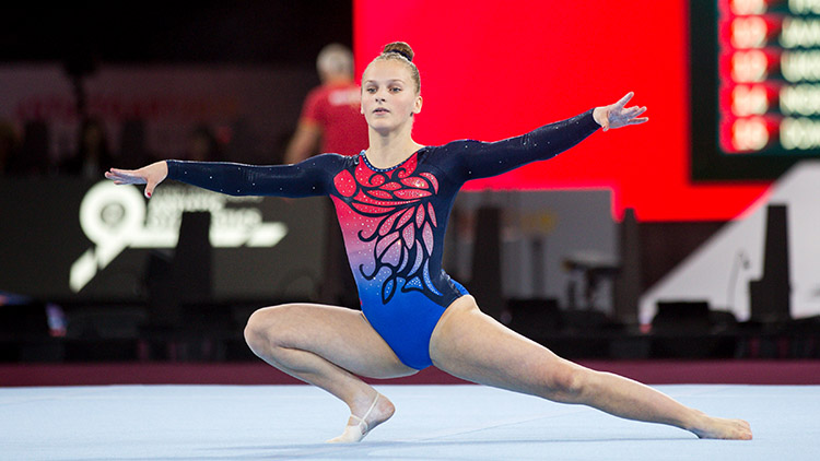 Ponížilovi zazářili na ME  ve sportovní gymnastice