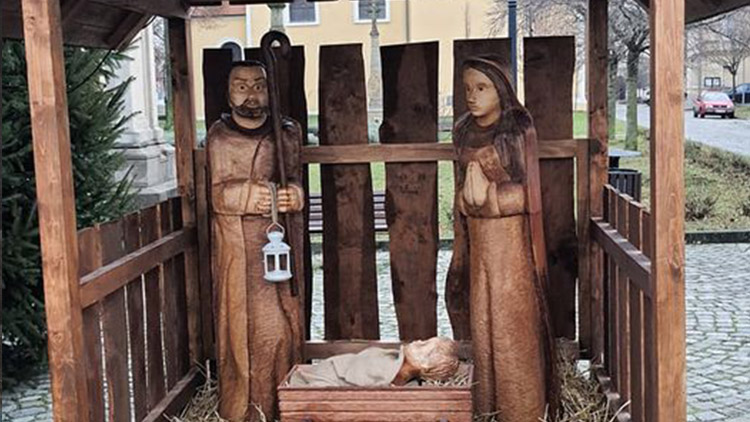 V Němčicích mají krásný nový betlém 