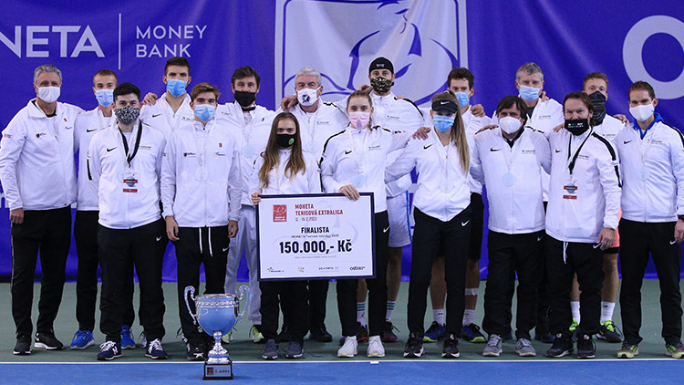 Tenisté po roční pauze získali extraligovou medaili