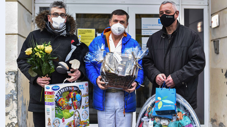 První miminko v kraji je z Hranicka