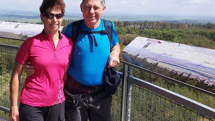Manželé vloni společně ušli 2 356 kilometrů