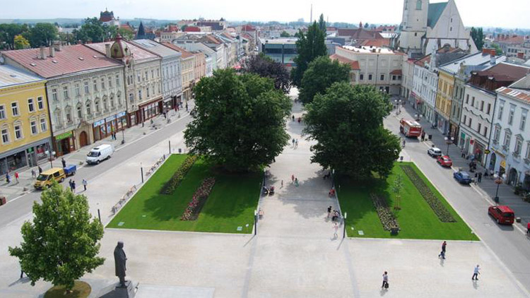 Na náměstí už ani strom