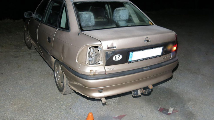 Kuriózní nehoda v Kralicích