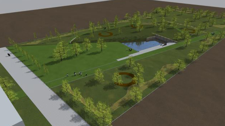 Nový park má jméno. Po Mládkovi