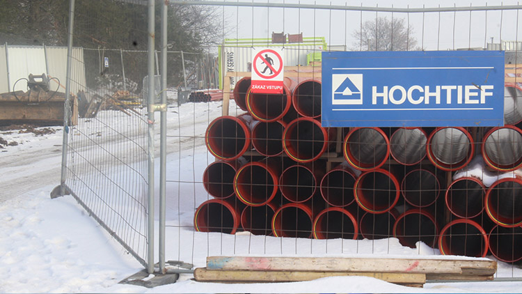 Už se staví: Kanalizace  v Ohrozimi dostává obrysy