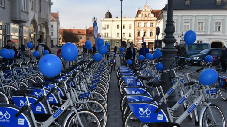 Do Prostějova se vrací sdílená kola