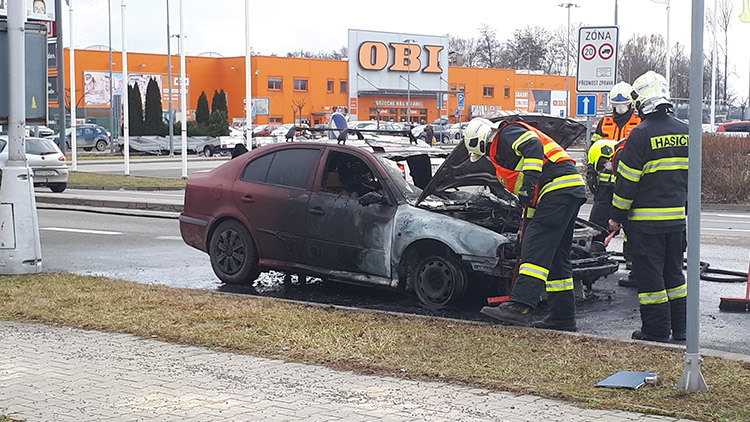 Z auta zbyl ŠKVAREK