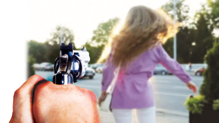 Střílel po exmilence!