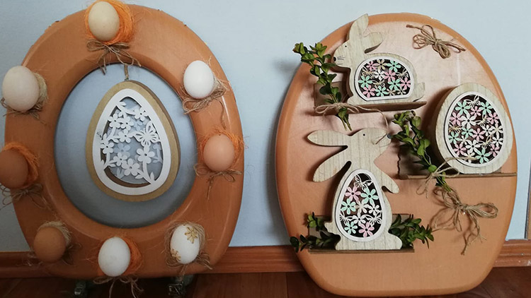 Němčice se ucházejí o titul  Velikonoční Kraslicov 2021