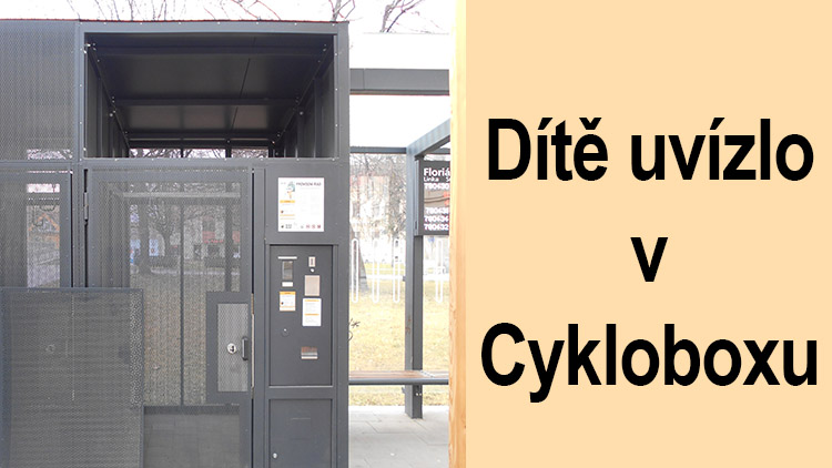 Šestileté dítě uvízlo v cykloboxu