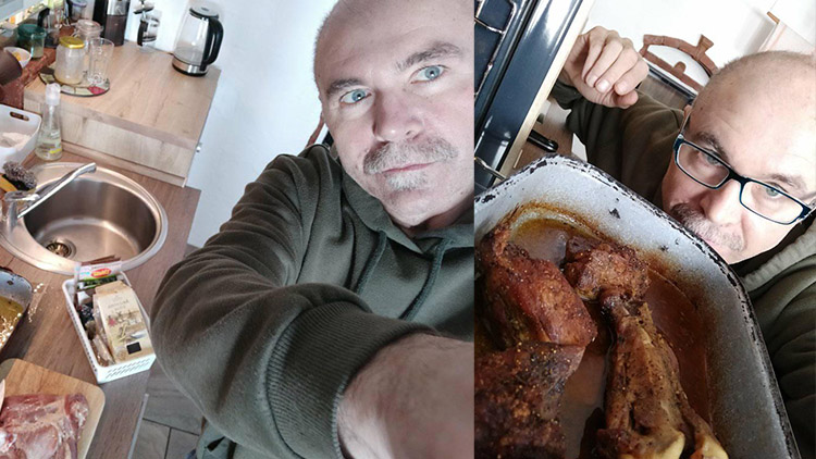 Osmnáct dní nejedl,  přesto manželce  přichystal voňavý oběd