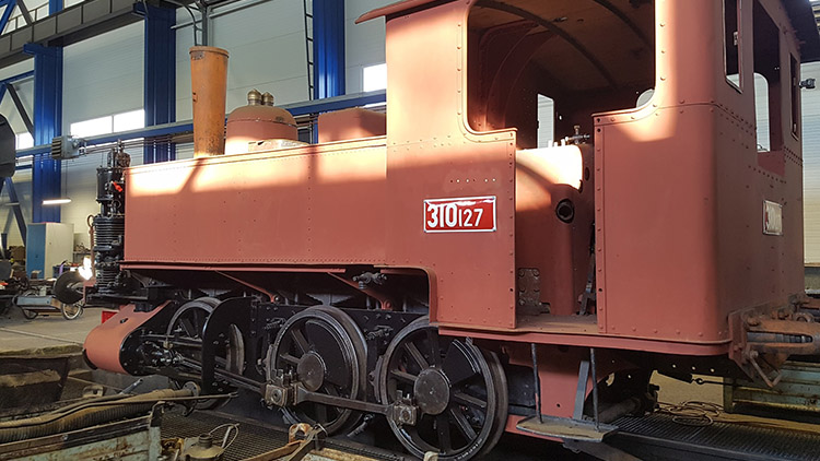 Legendární mašinka získává  zpět ztracenou krásu