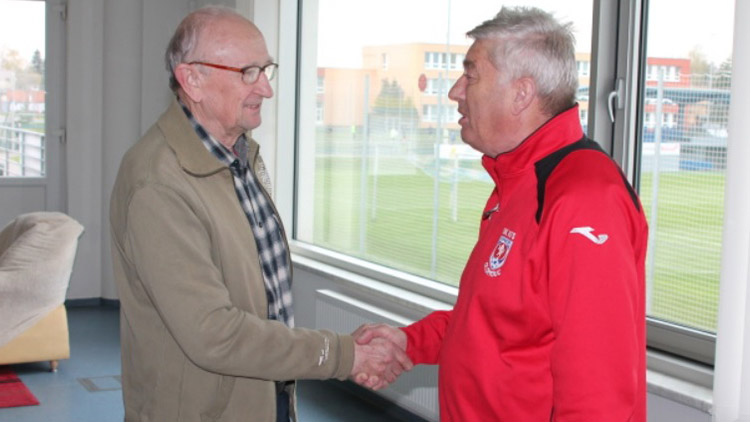 Legenda okresní kopané  Antonín Lázna slaví  80. narozeniny