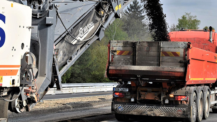 U Vranovic začala oprava dálnice