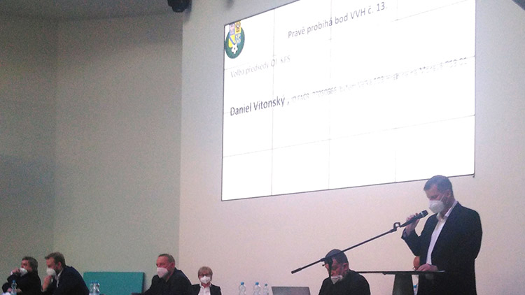 Novým předsedou Olomouckého KFS se stal Daniel Vitonský