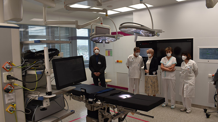 Prostějovská nemocnice se pochlubila novými operačními sály