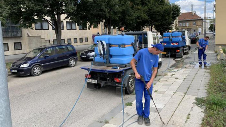 Ve městě funguje už druhý stroj s horkou párou