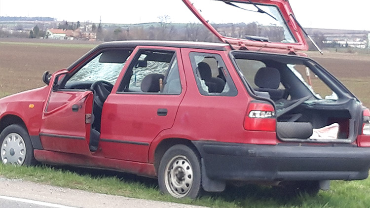 Odstavená škodovka u Bedihoště