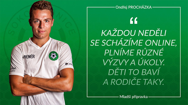 „Děti vše musí hlavně bavit,“ říká trenér Procházka