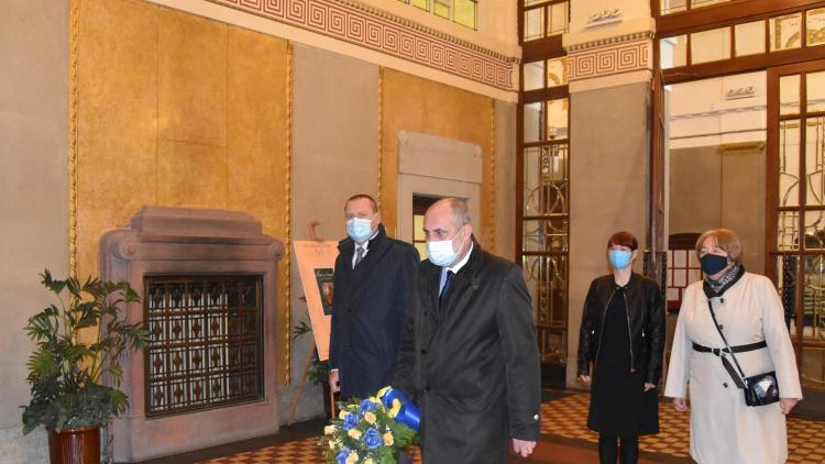 Pietní připomínka konce II. světové války