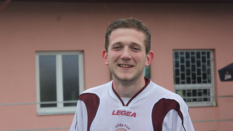 „Hráčů soupeře bylo jako much,“  smál se dobrochovský Šimon Abrahám  po duelu se Skalkou