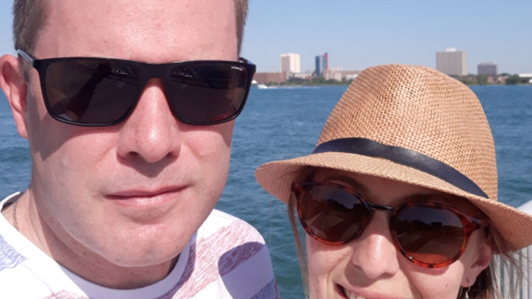 „V Prostějově je mírná zima a málo sněhu,“ směje se Jameson Pegg