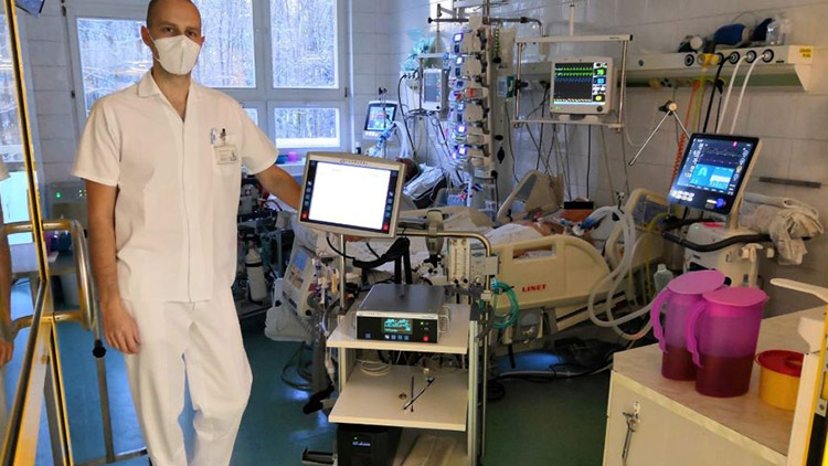 V nemocnici už jen minimum pacientů s covid-19