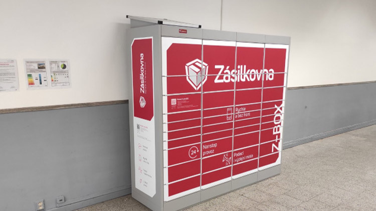 Zásilkovna ve Ptení