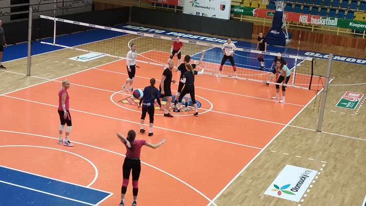 Volejbalistky zakončily posezónní přípravu