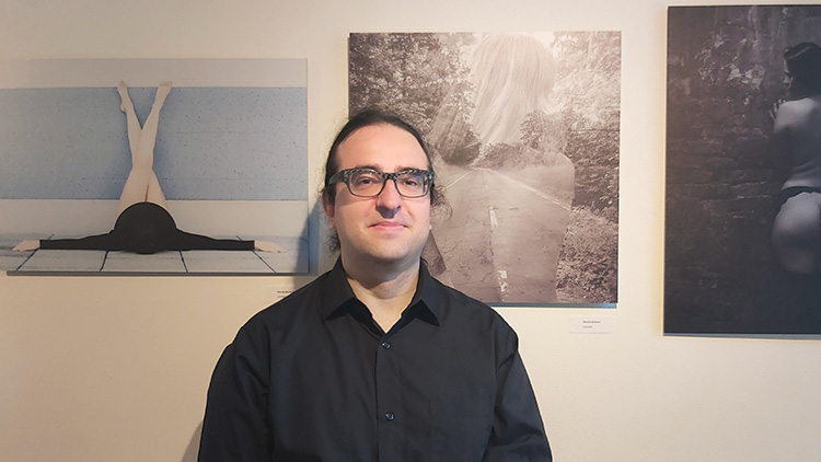 „Saudkovi jsem věnoval  snímek se zadkem,“  směje se Marek Gerhard