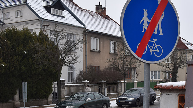 V ulici Pod Kosířem se dobudují cyklostezky