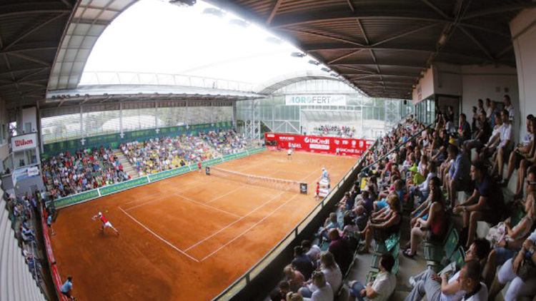 Tenisový areál plný unikátních zážitků