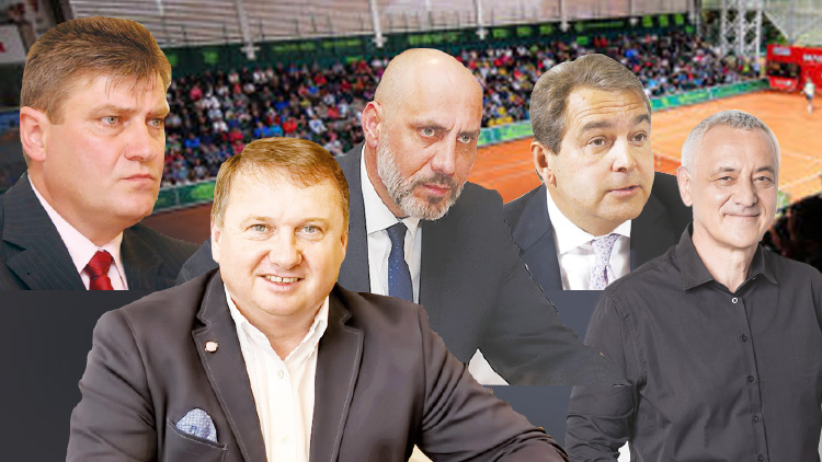 Úvodní slova čelních představitelů tenisového turnaje