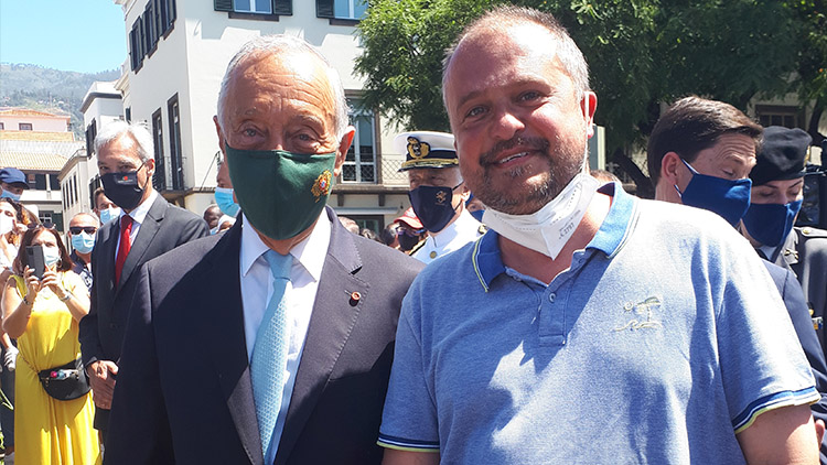 Prostějovan s prezidentem