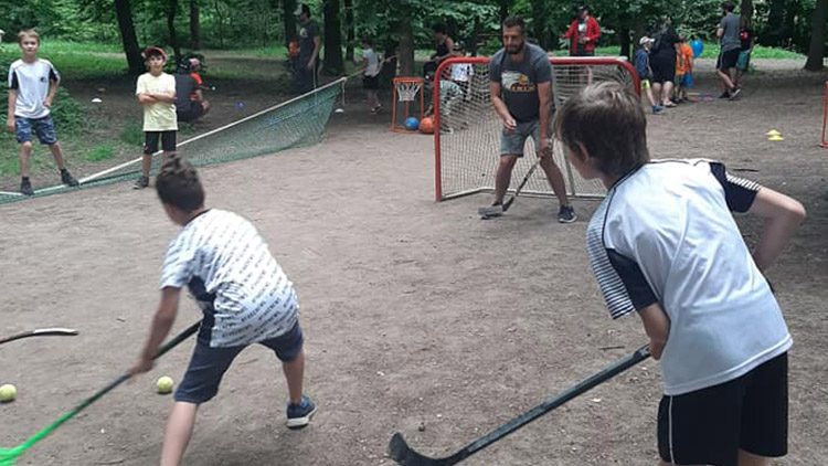 Dětský den hokejového potěru slavil úspěch