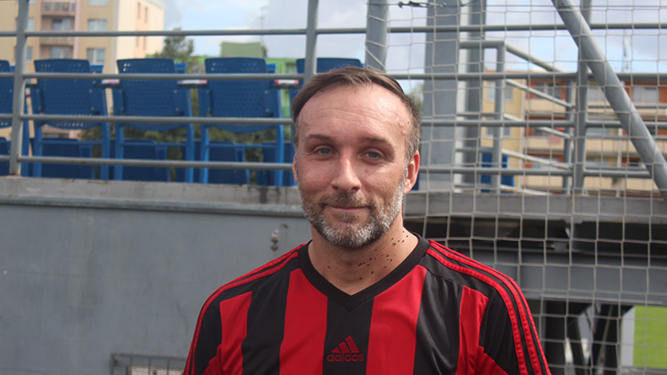„Po dlouhé pauze budeme chtít hlavně mužstvo stabilizovat,“  hlásí nový trenér Jesence Martin Liška