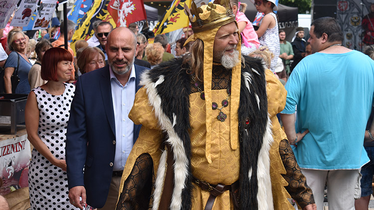 Oslavy 630. výročí povýšení Prostějova na město přilákaly davy lidí