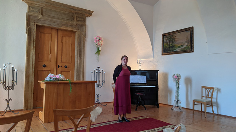 Plumlovský zámek rozezněl v sobotu klavírní koncert